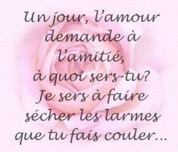 L'amitié ,L'amour^^